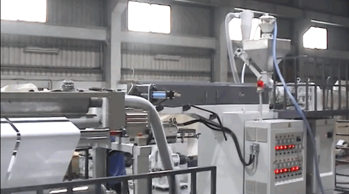 Machine de laminage pour sac tissé PP